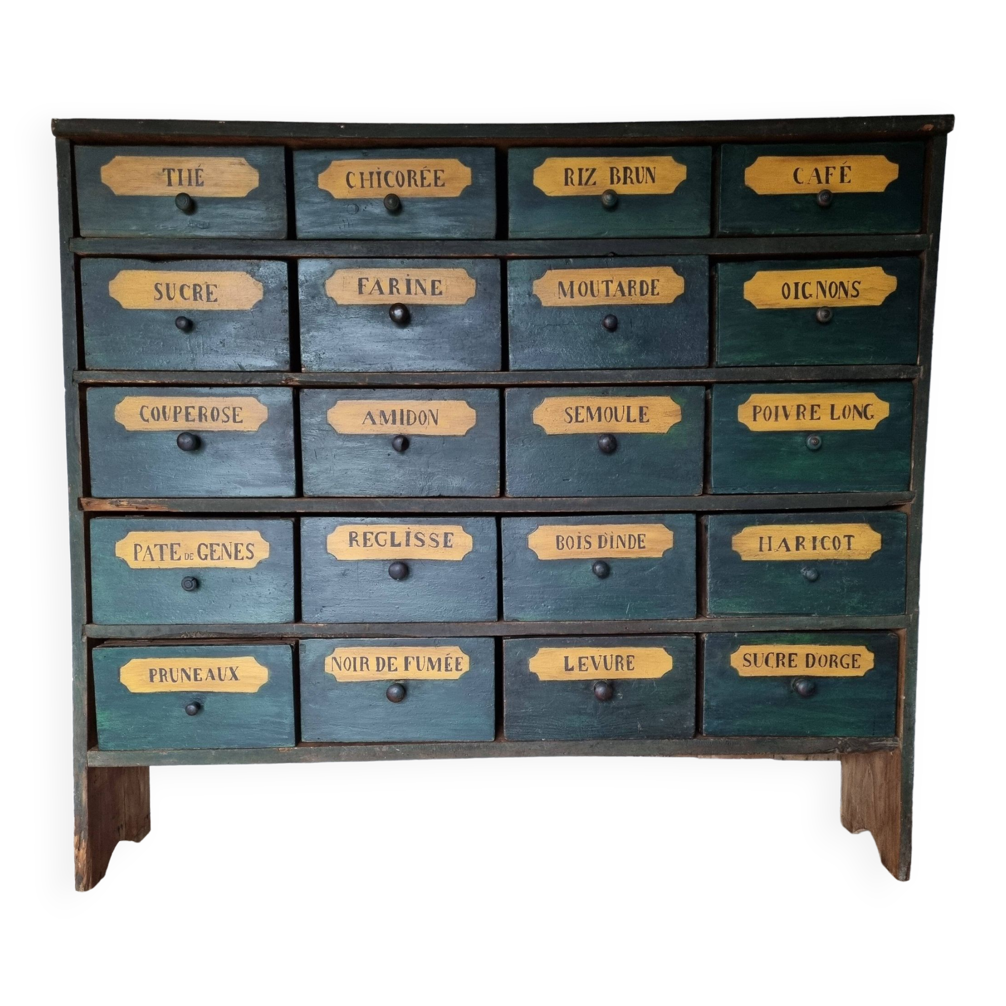 19th century mountain grocery cabinet