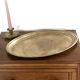 Old plate brass