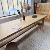 XXL solid oak farmhouse table 3.5m