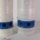 Aldo Londi Bitossi ceramic lamp 1960 vintage Italy