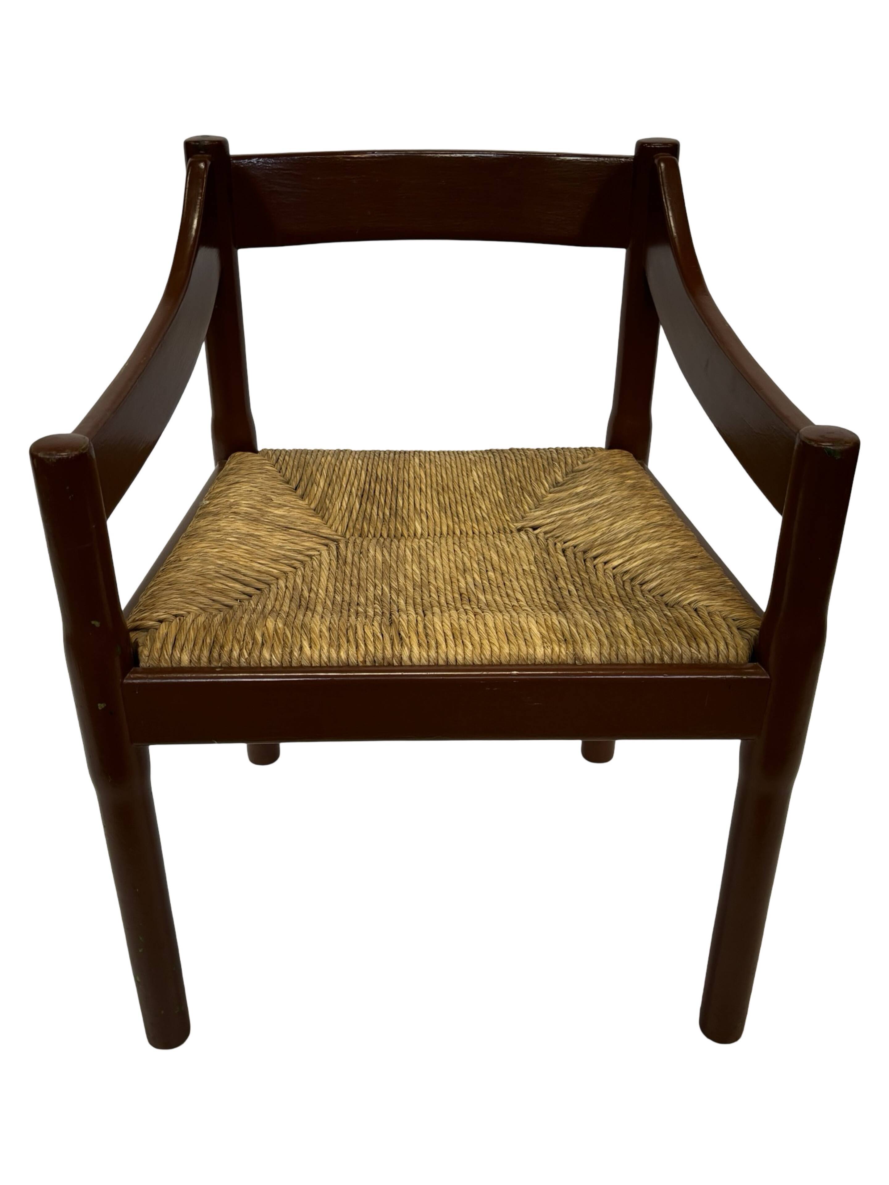 Carimate chair model 892 Vico Magistretti for Cassina