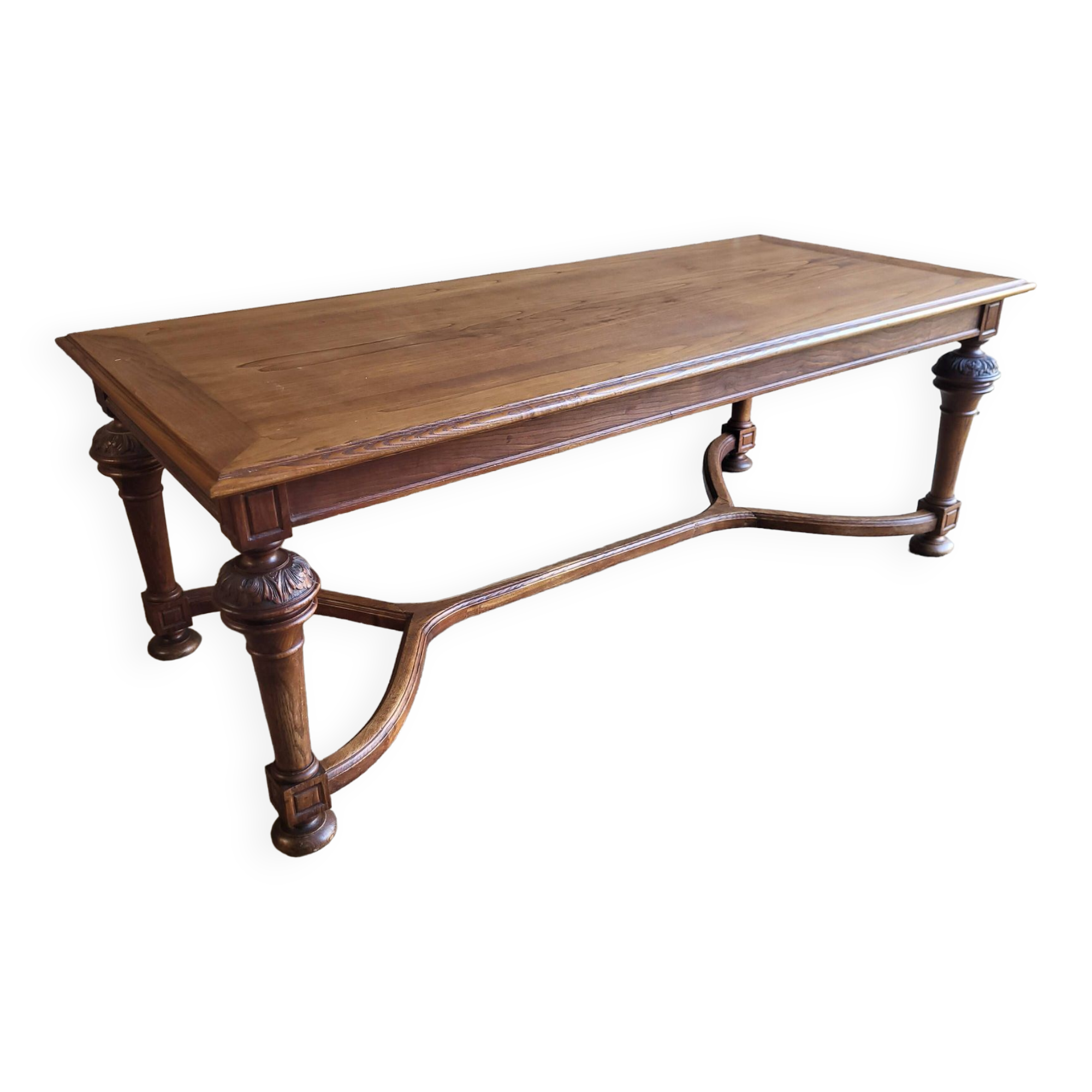 19th century oak dining table