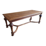 19th century oak dining table