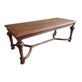 19th century oak dining table