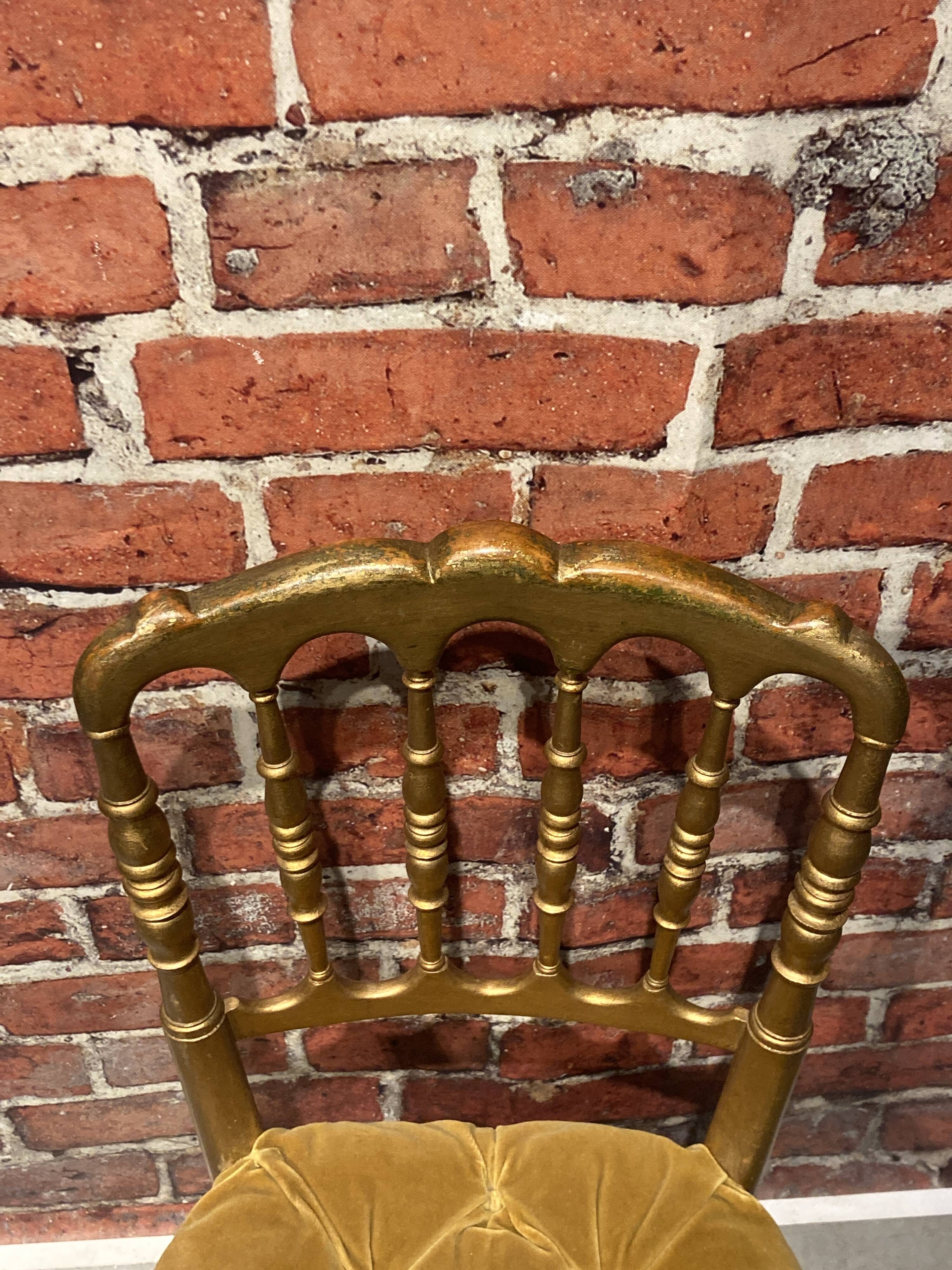 Pair of empire style chairs