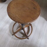 Stool workshop curved wood 1940