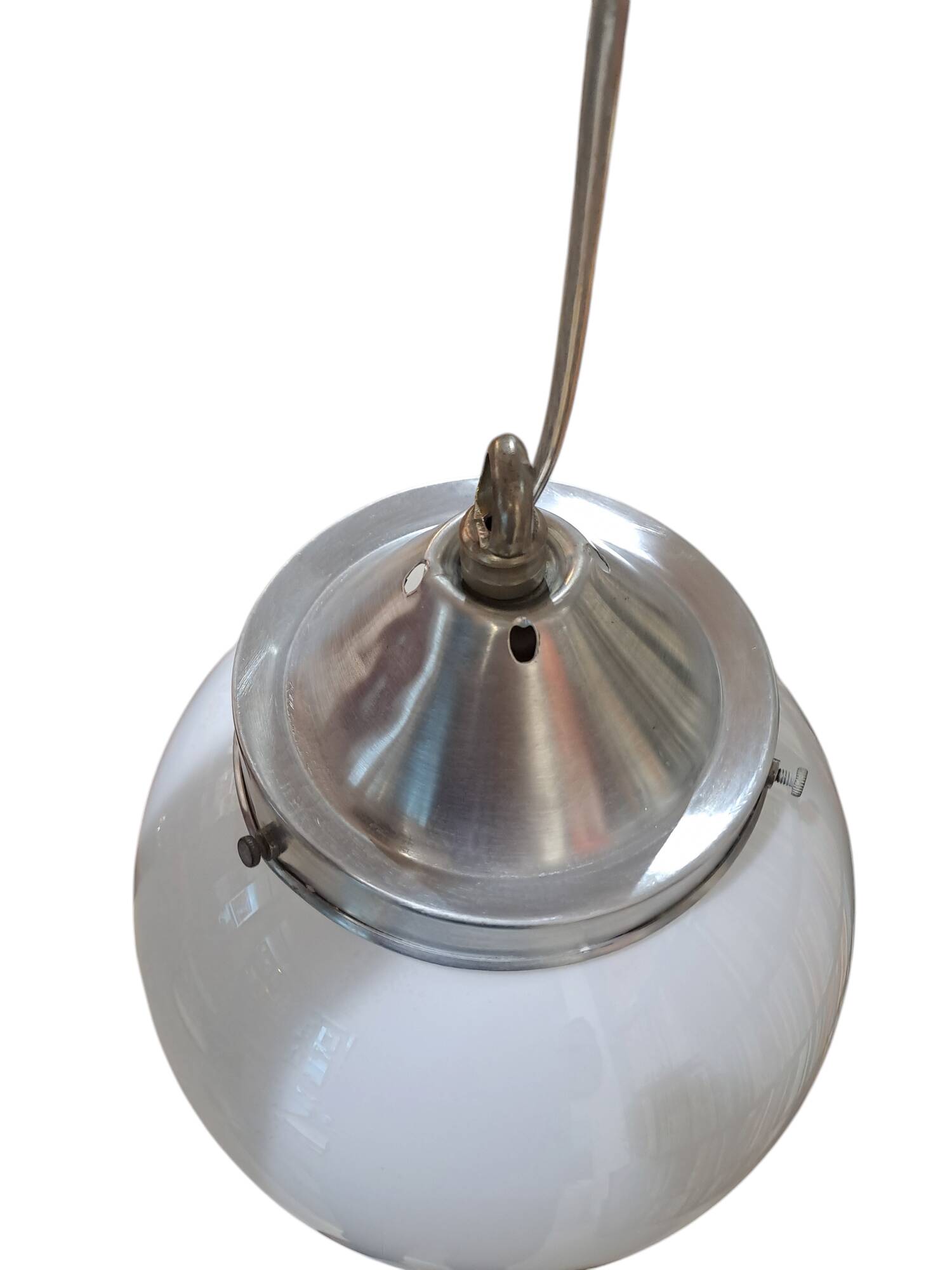 space-age globe opaline suspension