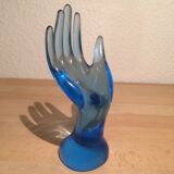 Blue baguier hand