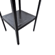 Art Deco Black Metal Plant Stand, 1930/40s