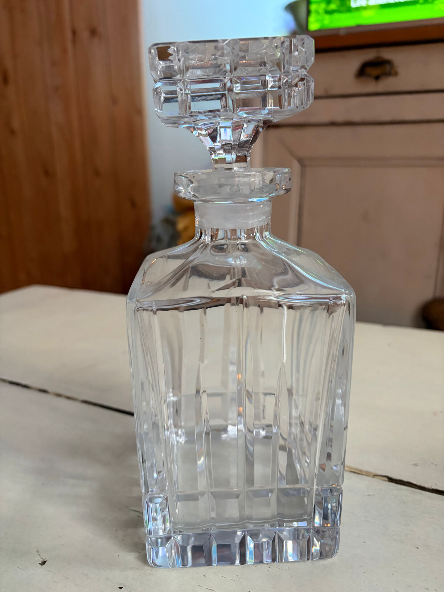 Carafe en cristal