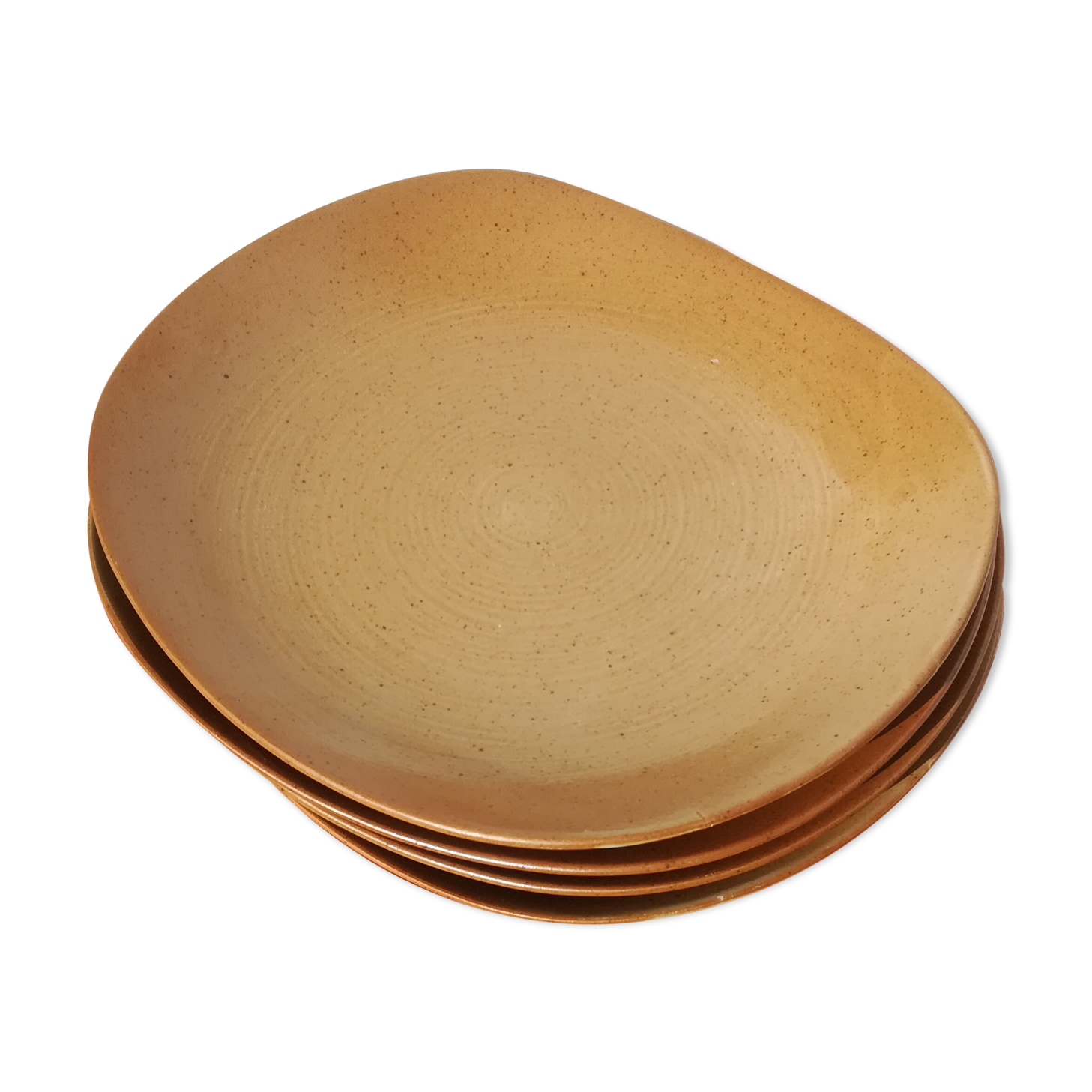 4 plates GNP Grès Village France