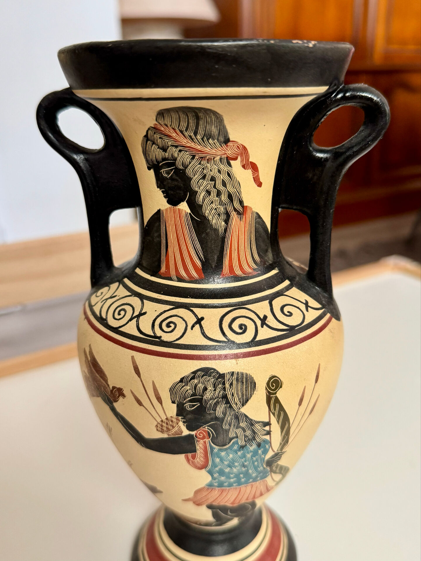 Greek amphora vase