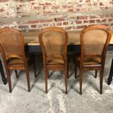 Early XXeme chestnut farm table