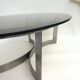Egg-shaped coffee table 1970