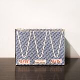 Set di 6 bicchieri campari long drink "greca" di matteo thun per alessi, italy, 1980s