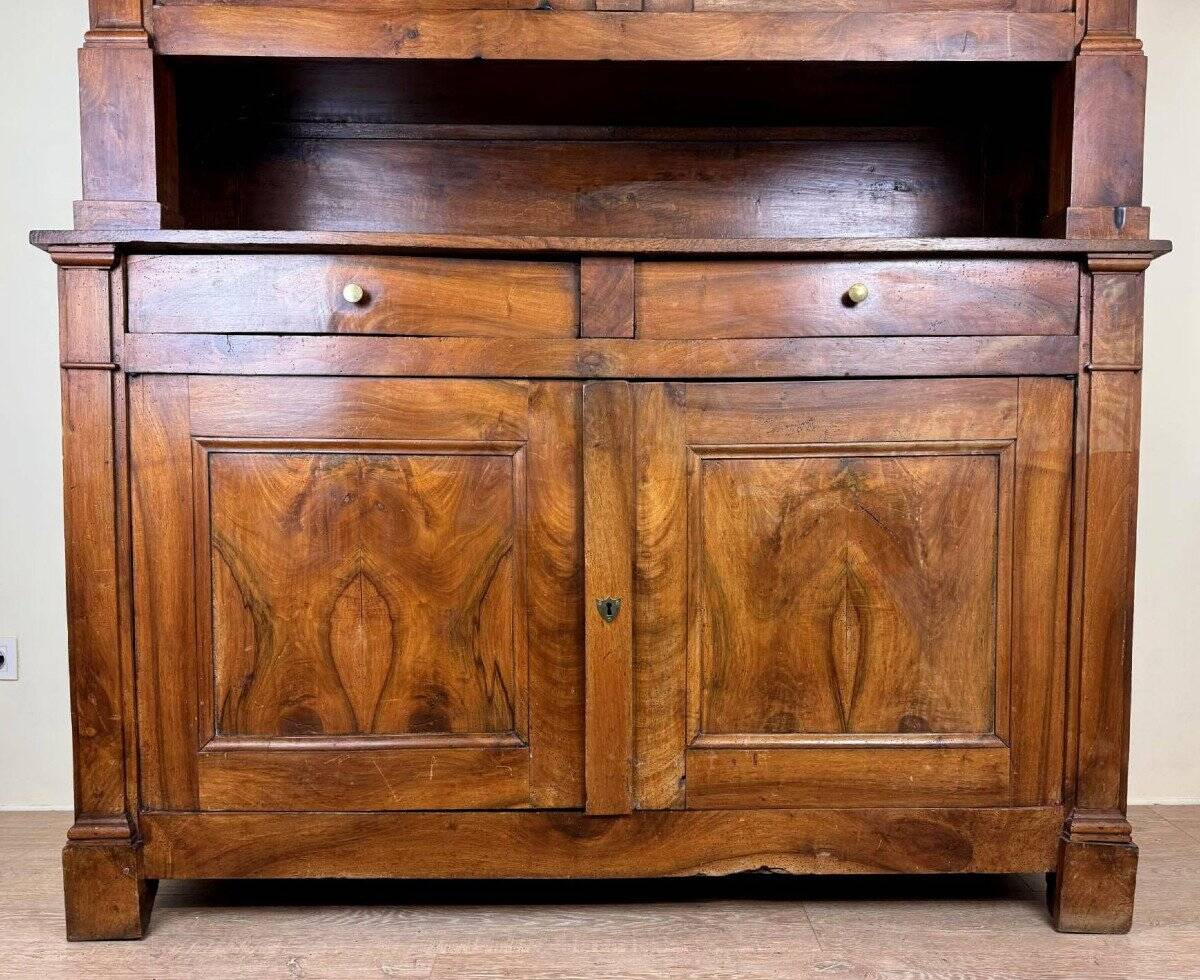 Buffet Deux Corps époque Empire  noyer et chene