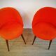 Paire de chaises 70's "moumoute"