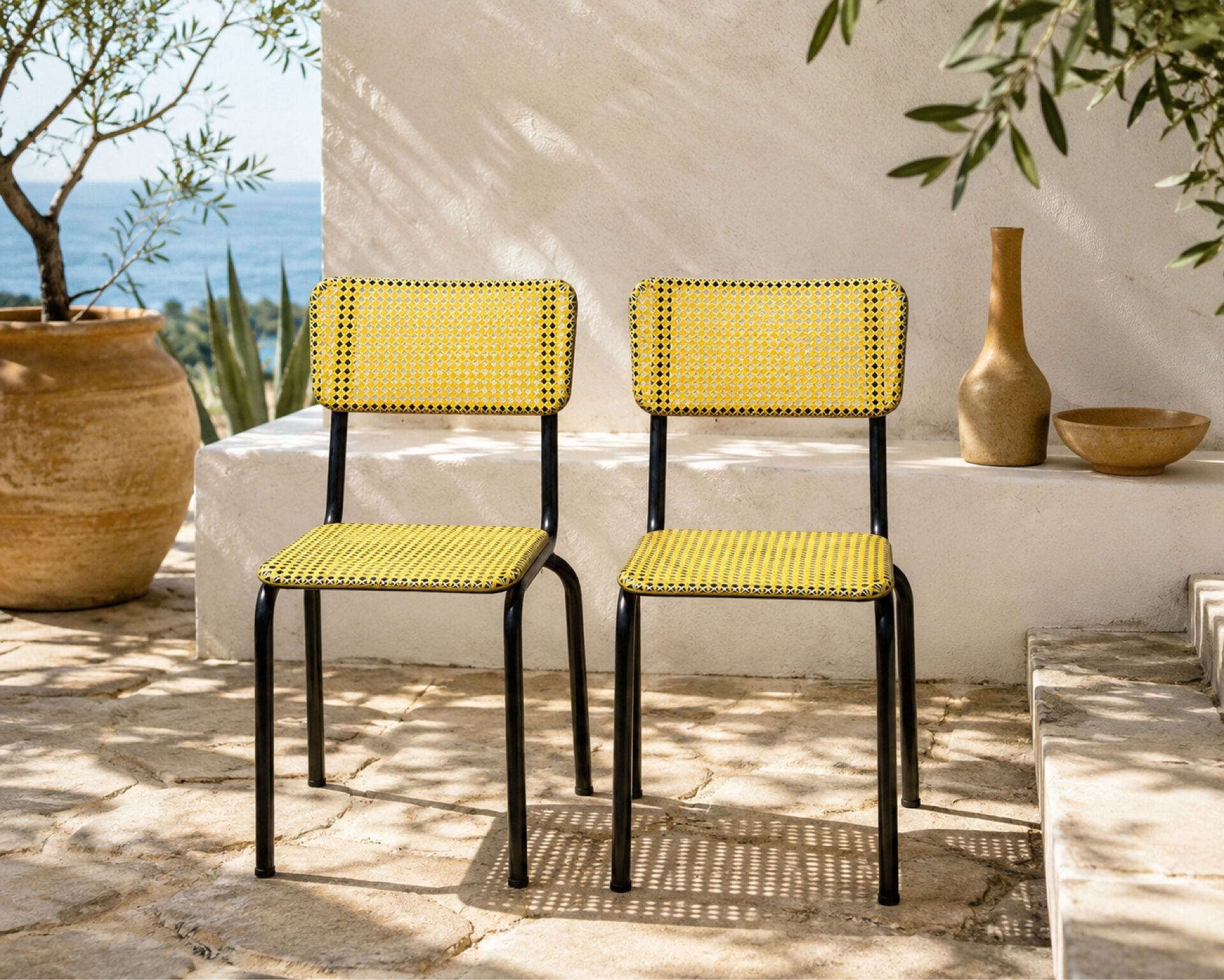 Pair of Art-Prog chairs from the 1950s.
