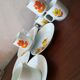 5 porcelain espresso cups