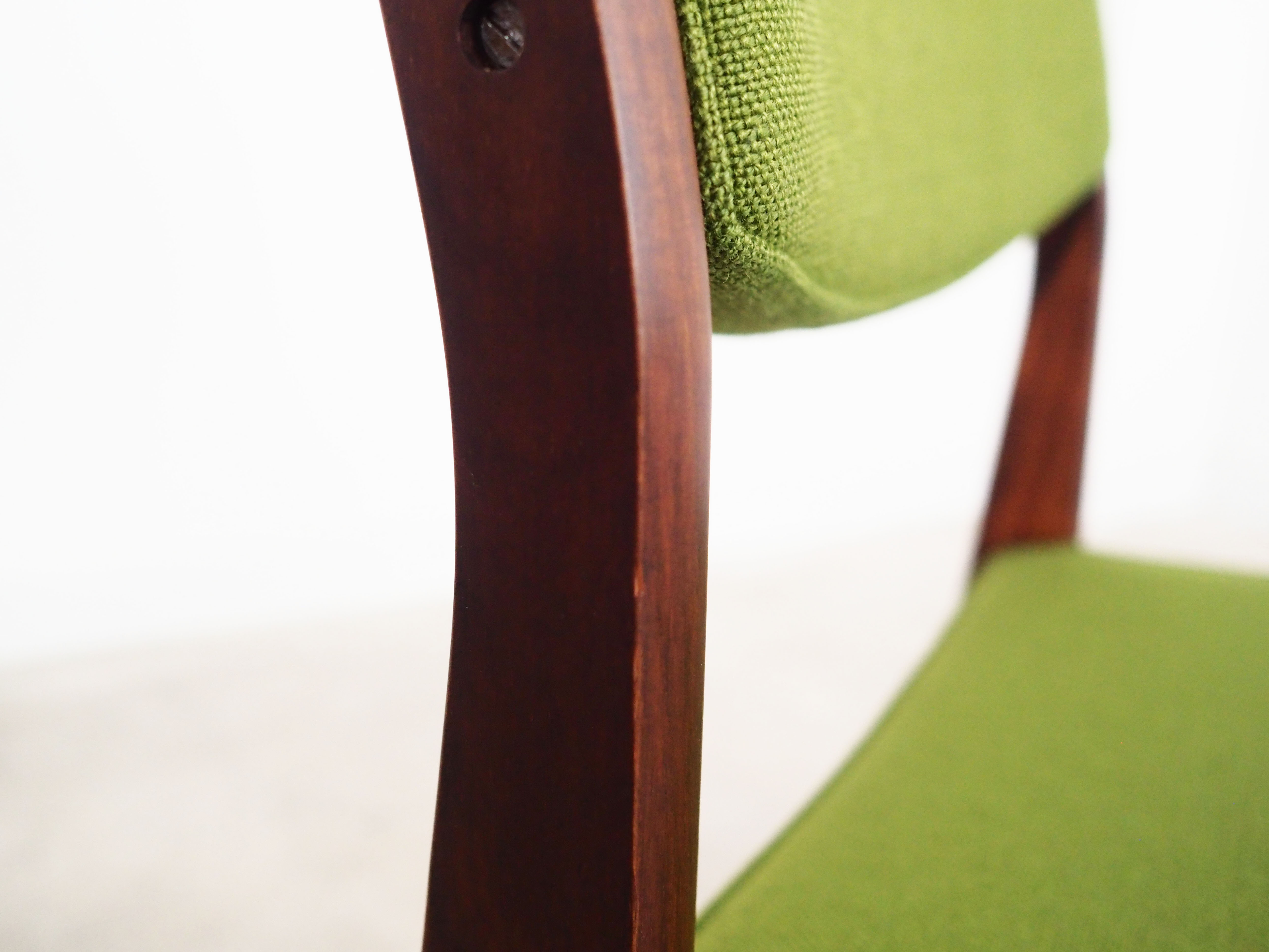 Ensemble de six chaises fabriqué par Skovby 1970