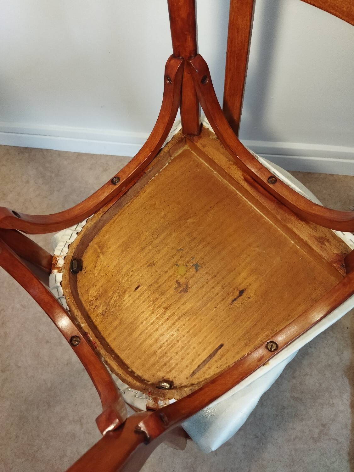 Pair of Baumann bistro chairs