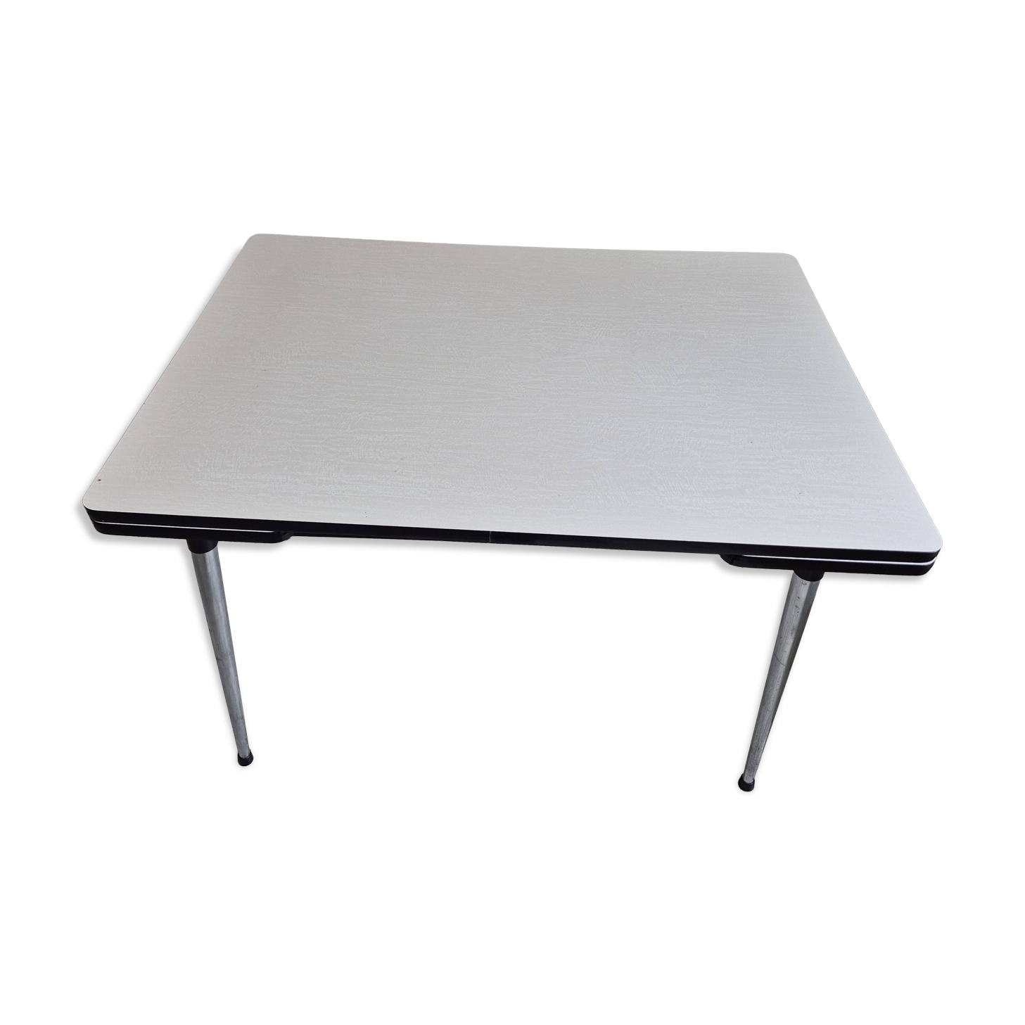 Table extensible en formica et chrome, 1950-60