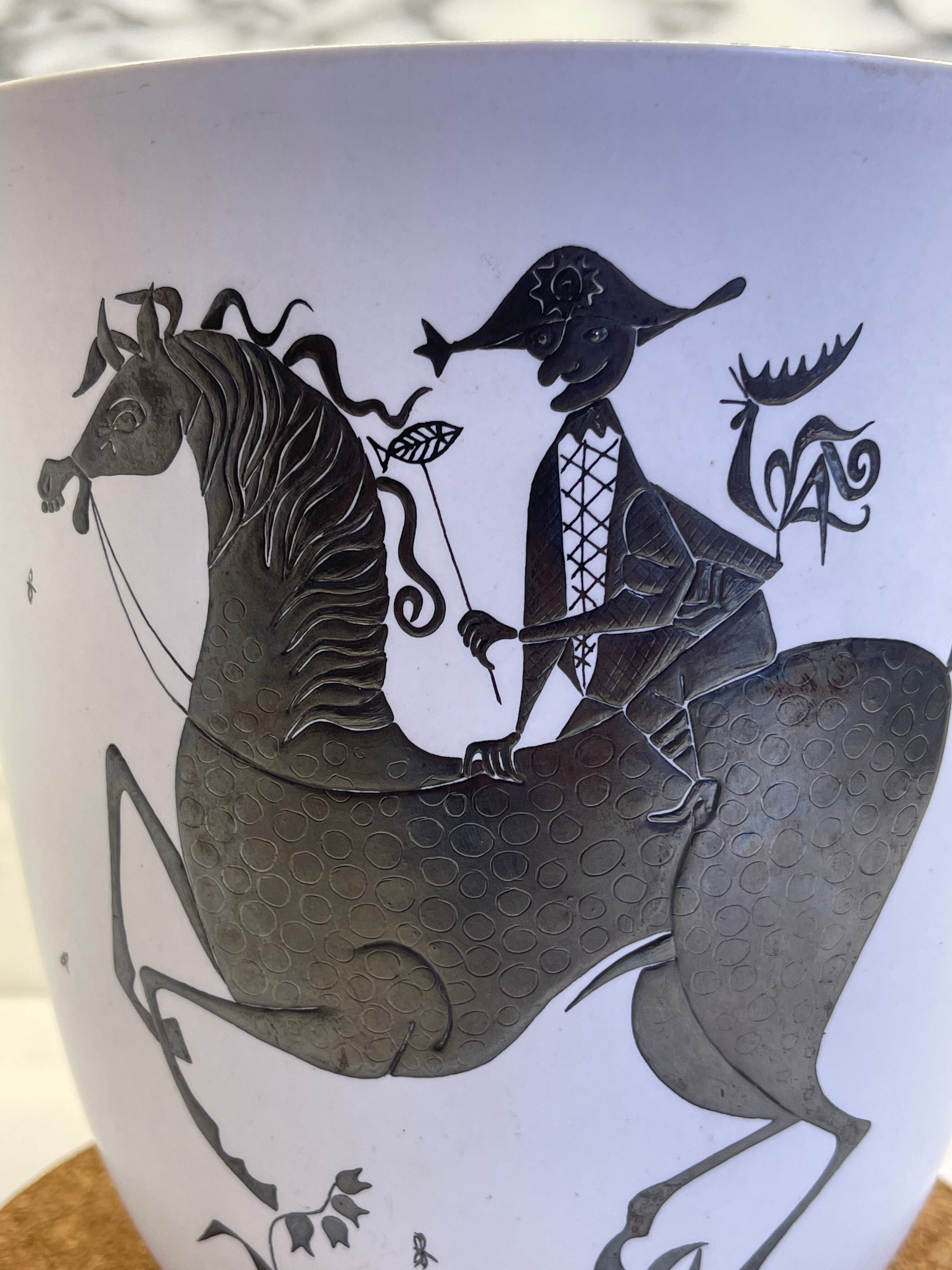 Stig Lindberg Gustavsberg pot cover