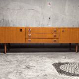 Vintage Scandinavian teak sideboard