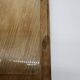 Wood and bamboo vintage plateau, glass, 1960