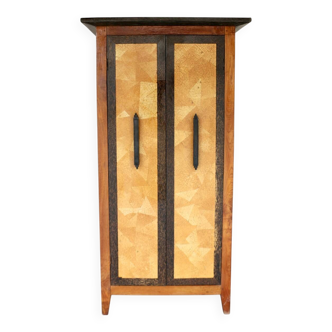 A wooden wardrobe, France 1990s.