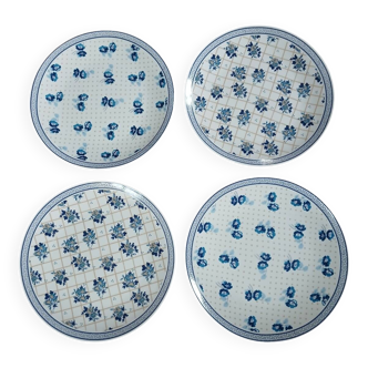 4 dessert plates Royal Boch