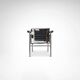 LC1 ponyskin armchair by Le Corbusier et al for Cassina 1980s