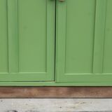 Renovated antique buffet – Herbarium Green (Libéron)