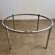 Old Italian design marble effect resin coffee table from the 70s