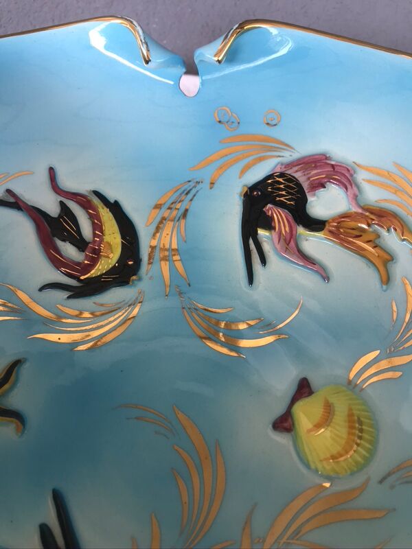 Coupe vide poche céramique Monaco Cerazur 1950/60