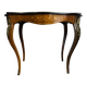 Table violon marquetée de style Louis XV – Époque Napoléon III