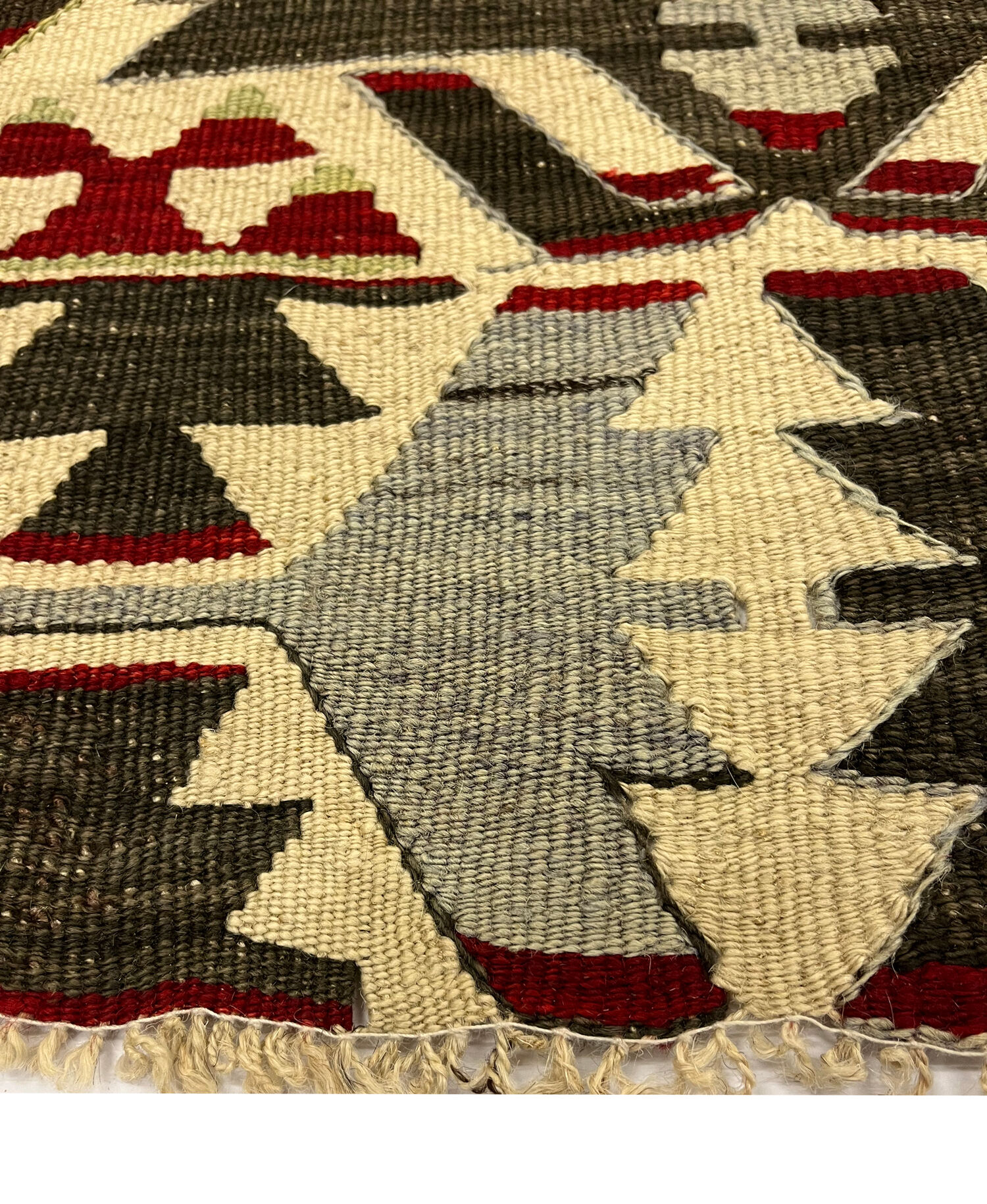 Handwoven Vintage Wool Rug Traditional Turkish Area Rug- 156x312cm