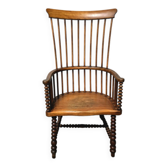 Fauteuil Haut Darvel Ecosse XIXème Siècle