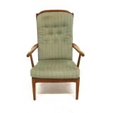 Scandinavian armchair "Stora Fjäderbrickan" by Carl Malmsten, Sweden, 1970