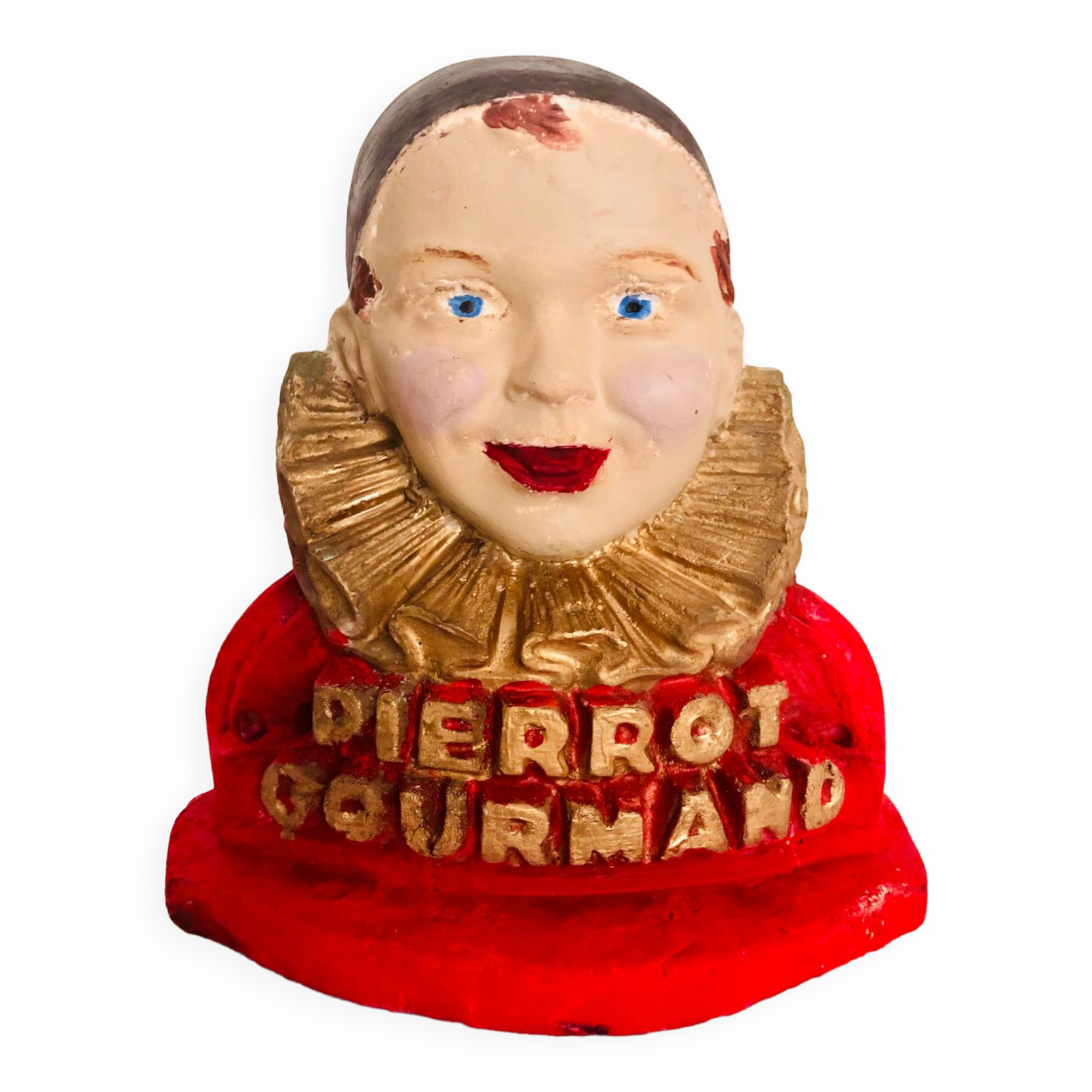 Pierrot gourmand lollipop holder old vintage