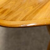 Coffee table XXL Scandinavian teak 178cm 1965