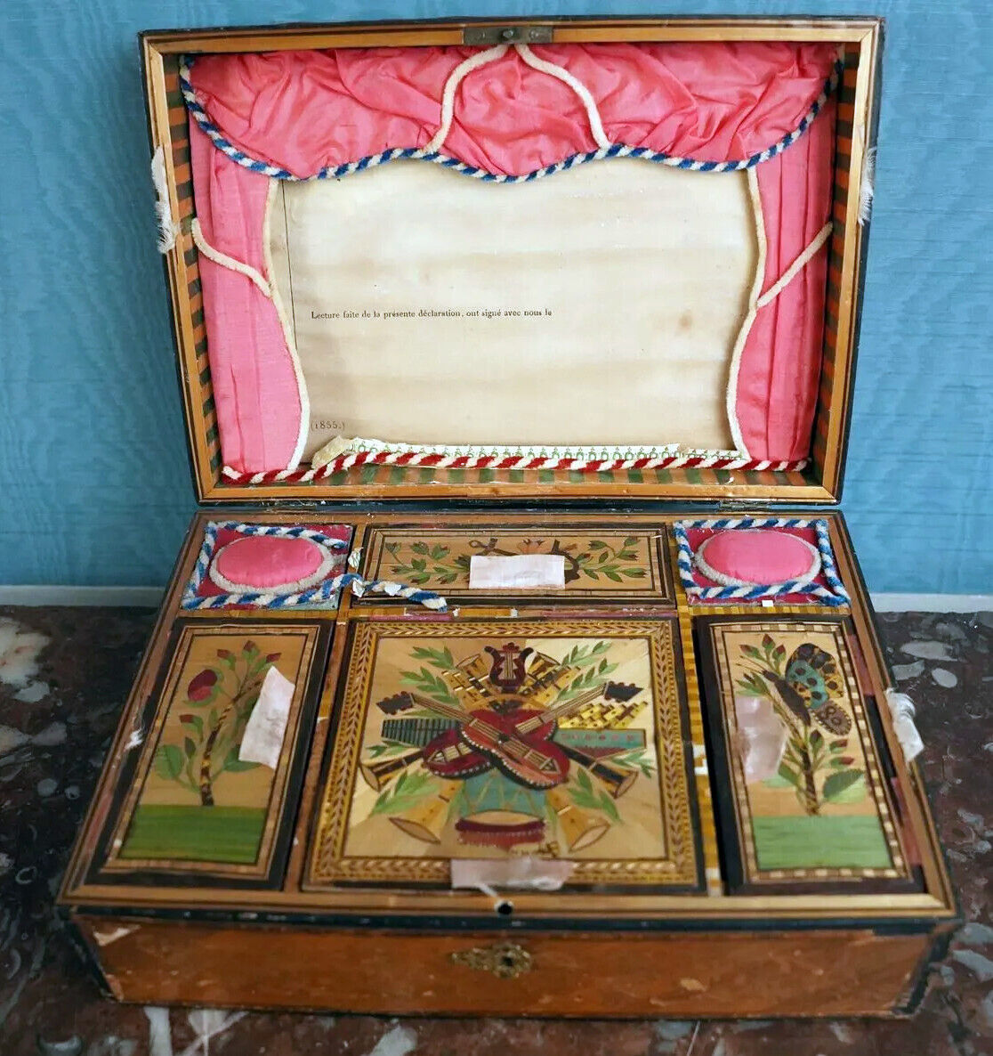 Sewing box XIXth