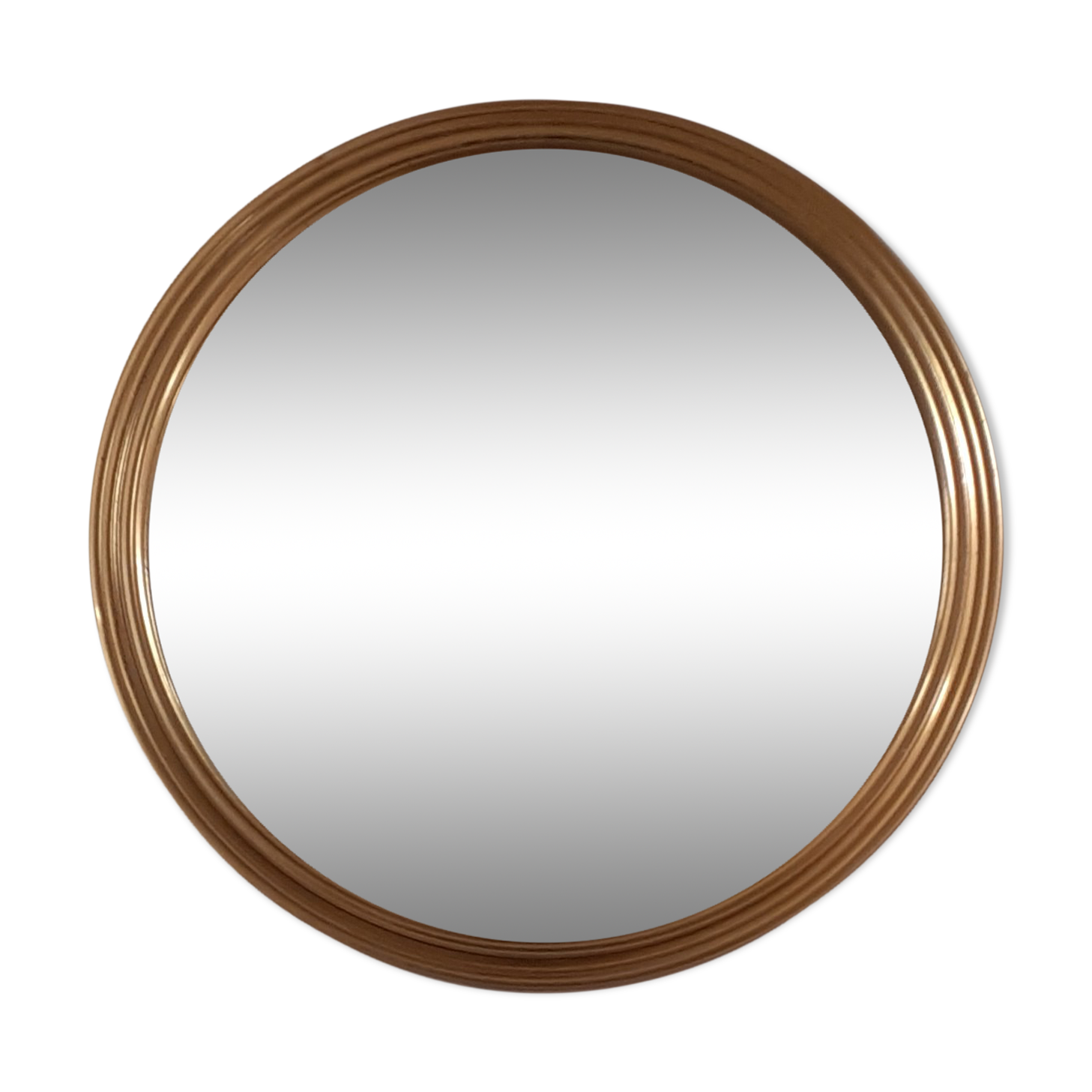 Mirrored and brass tray 1950