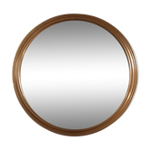 Mirrored and brass tray 1950