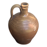Carafe, Cruche, gargoulette en gres vernissé, made in france, vintage