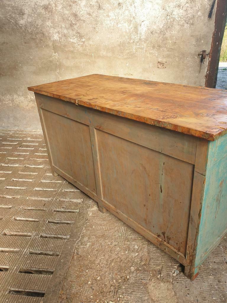 Old kitchen island workbench or sidetable