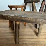 Set of 4 mismatched stools