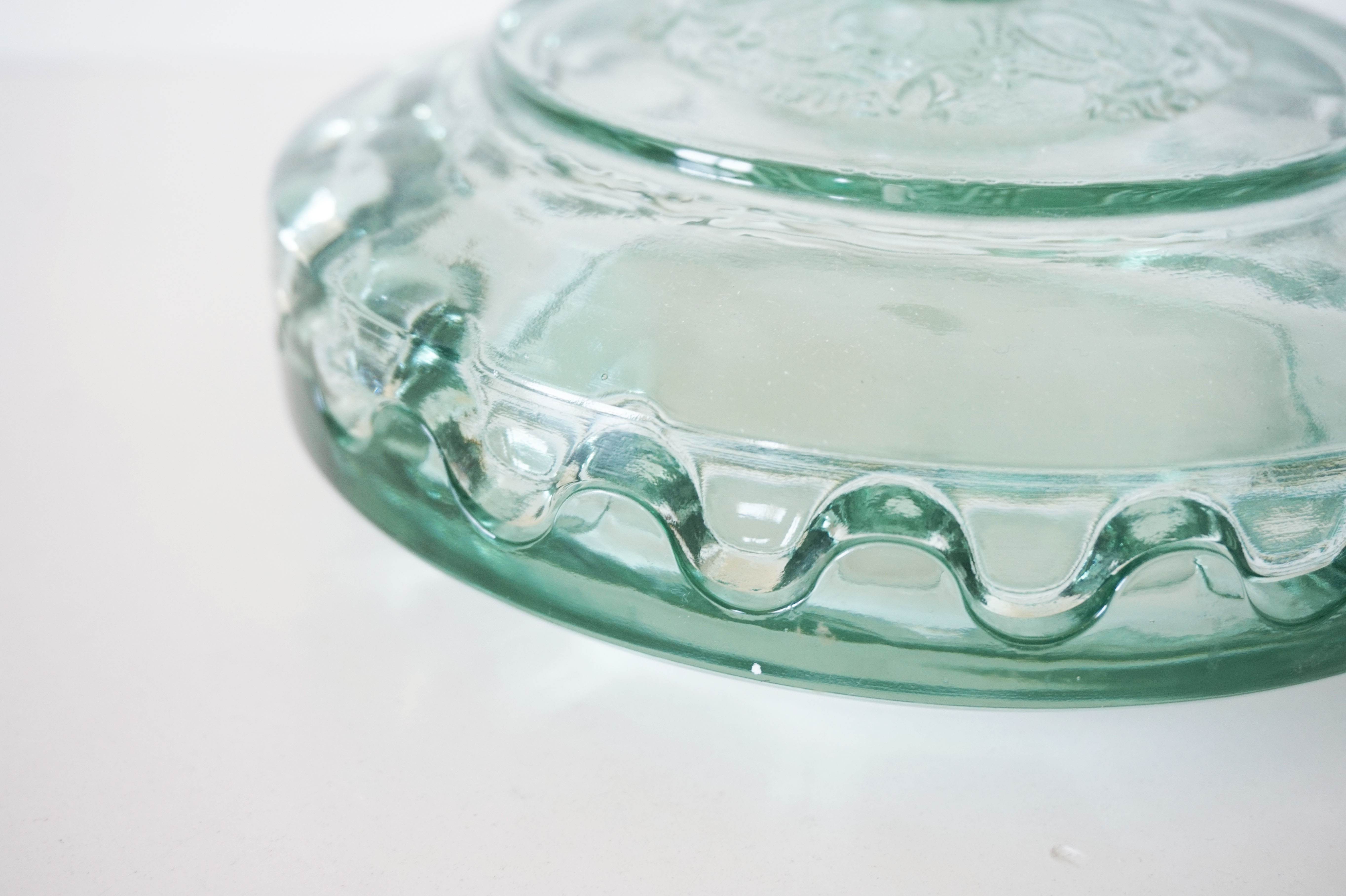 Candy box or old annealed glass box