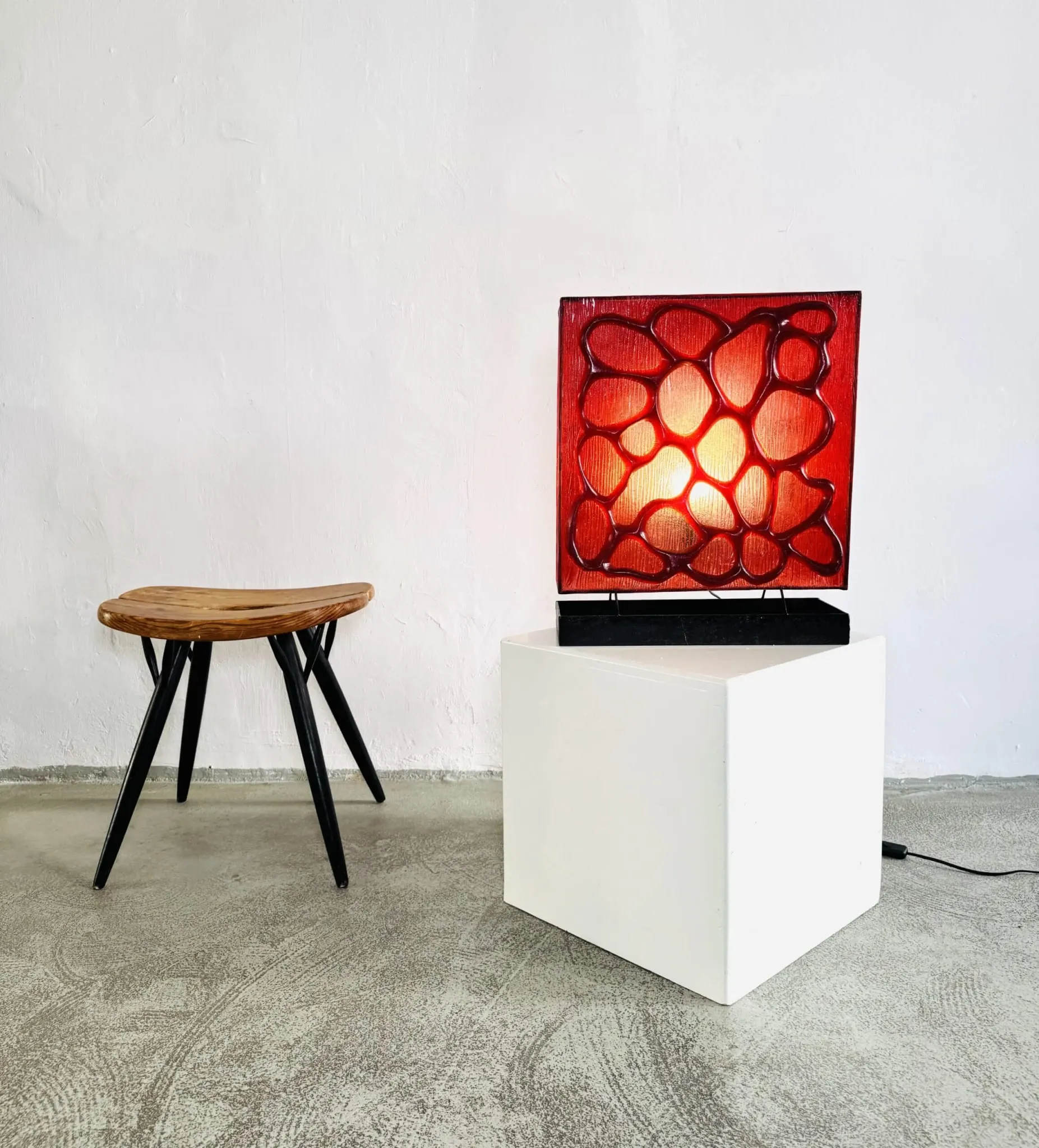 Synthetic Table Lamp By Unknown Designer, Ca 1960S/1970S