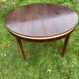 Table ronde extensible scandinave